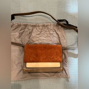 Leather & Suede Crossbody